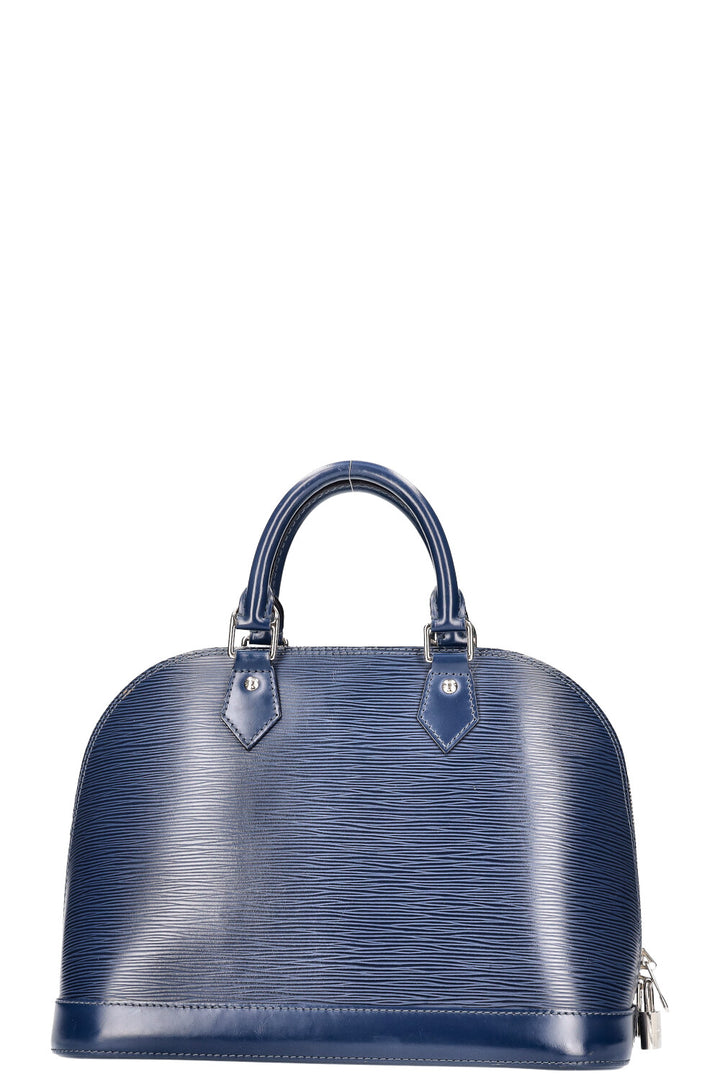 LOUIS VUITTON Alma PM Bag Epi Indigo