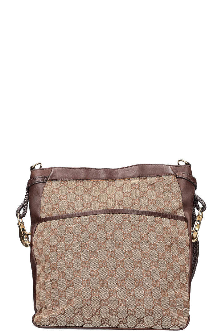 GUCCI Convertible Soft Open Tote GG Canvas