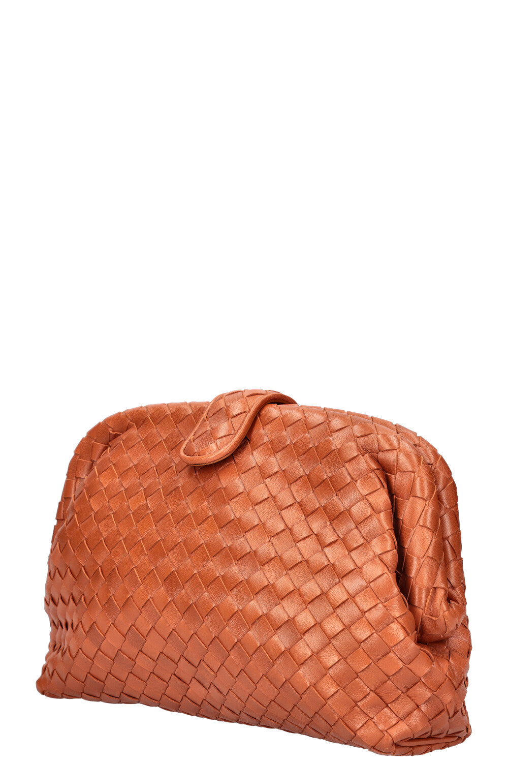 BOTTEGA VENETA The Lauren 1980 Intrecciato Pouch Orange