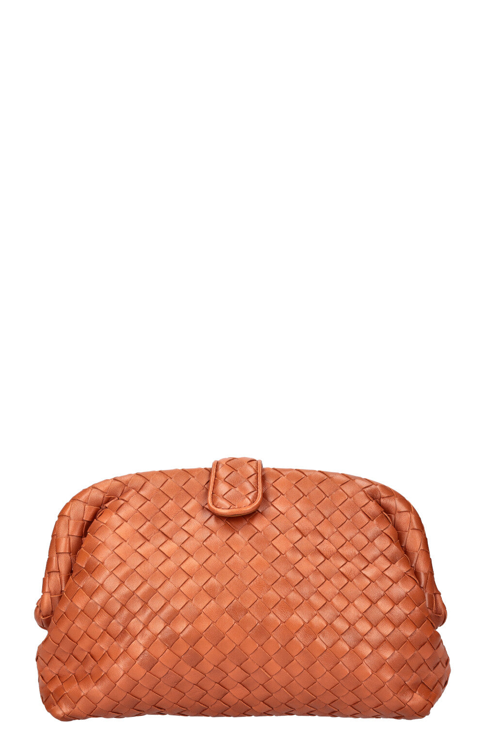 BOTTEGA VENETA The Lauren 1980 Intrecciato Pouch Orange