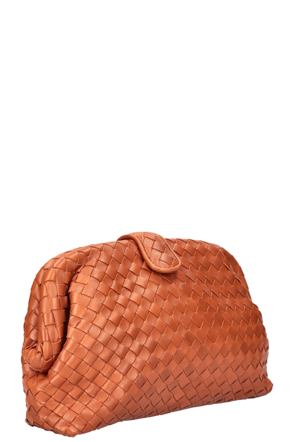 BOTTEGA VENETA The Lauren 1980 Intrecciato Pouch Orange