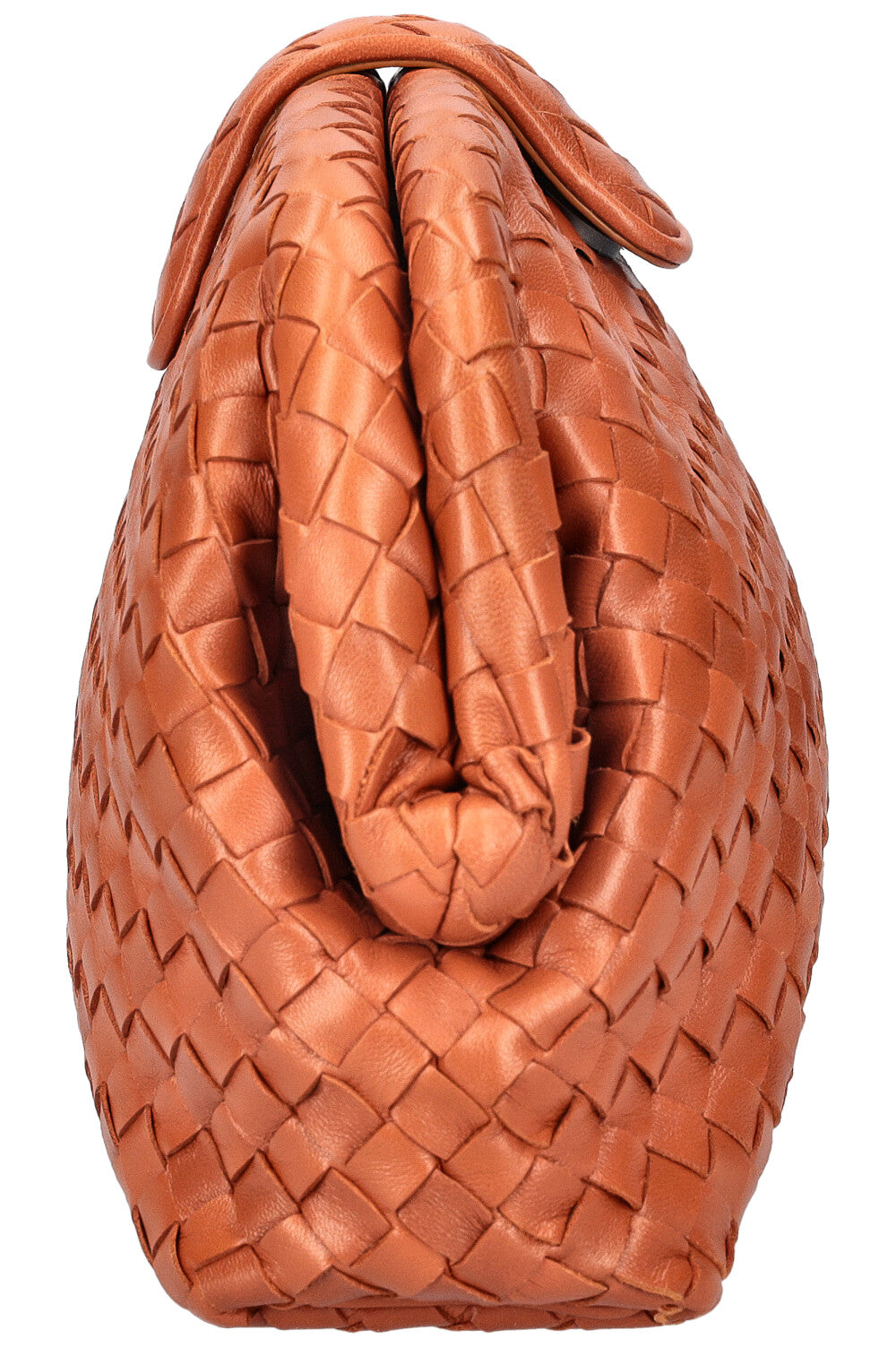 BOTTEGA VENETA The Lauren 1980 Intrecciato Pouch Orange