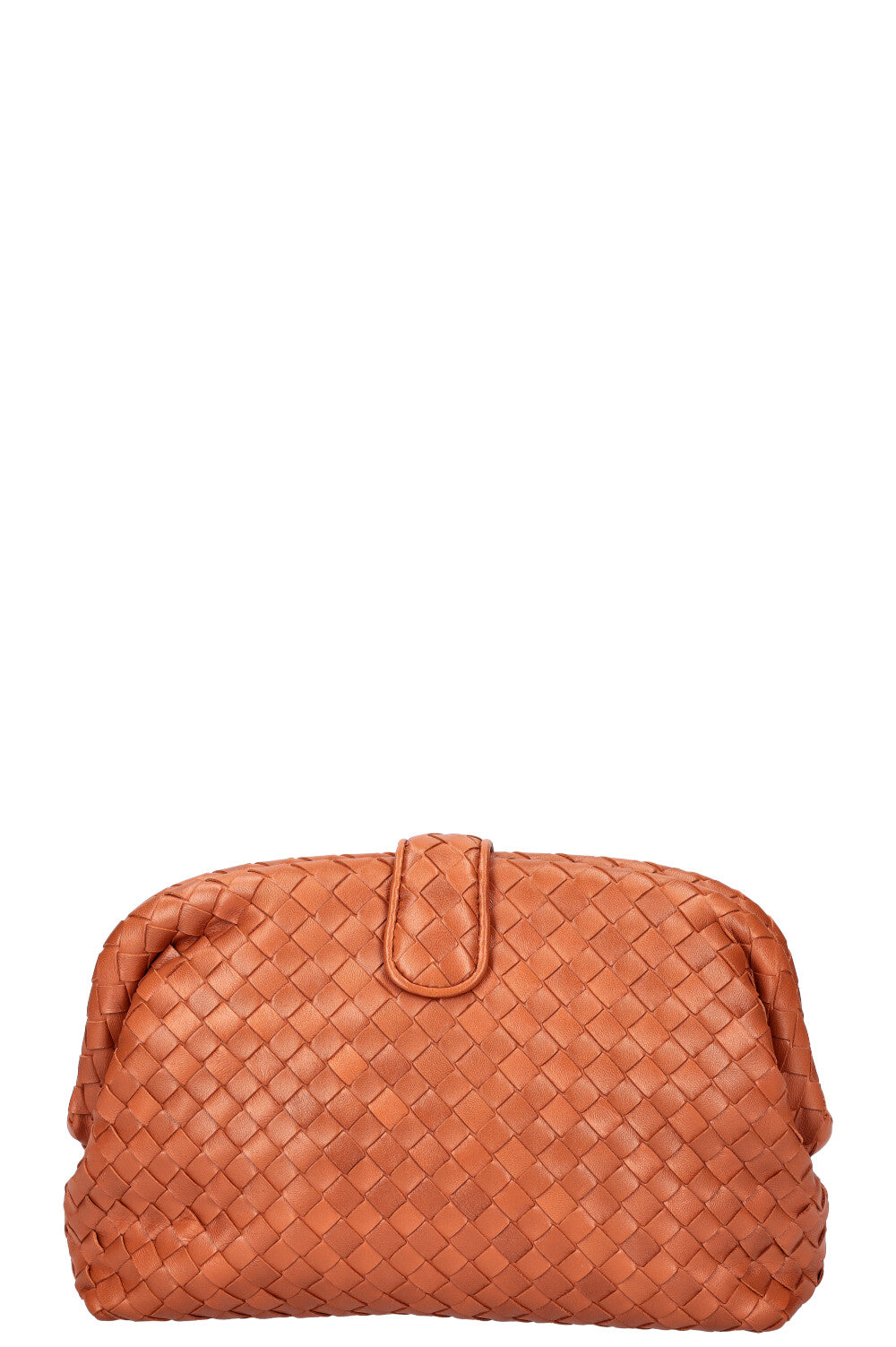 BOTTEGA VENETA The Lauren 1980 Intrecciato Pouch Orange