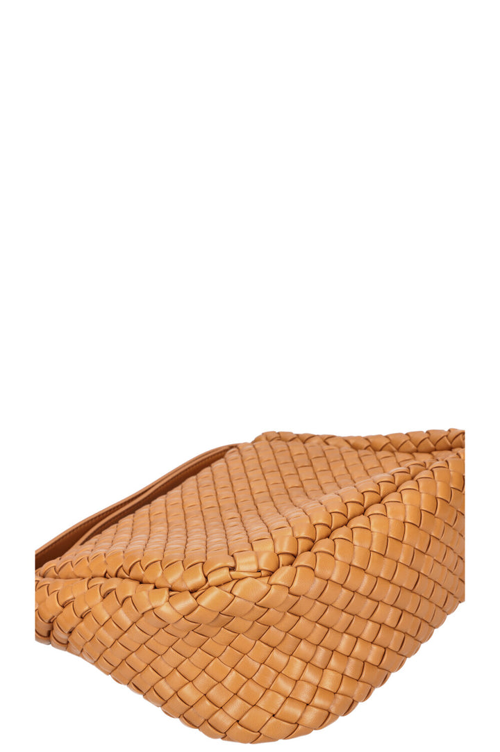 BOTTEGA VENETA Cobble Shoulder Bag Caramel