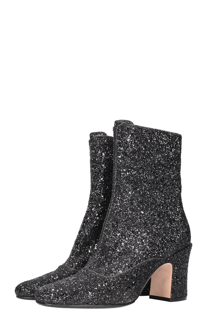 CHRISTIAN DIOR Ankle Boots Glitter