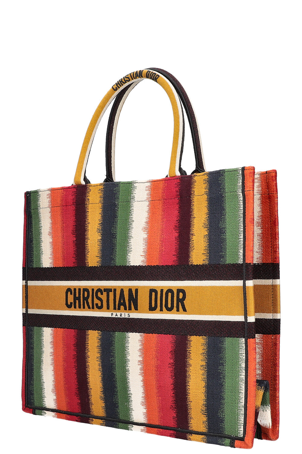 CHRISTIAN DIOR Book Tote Striped Multicolor REAWAKE