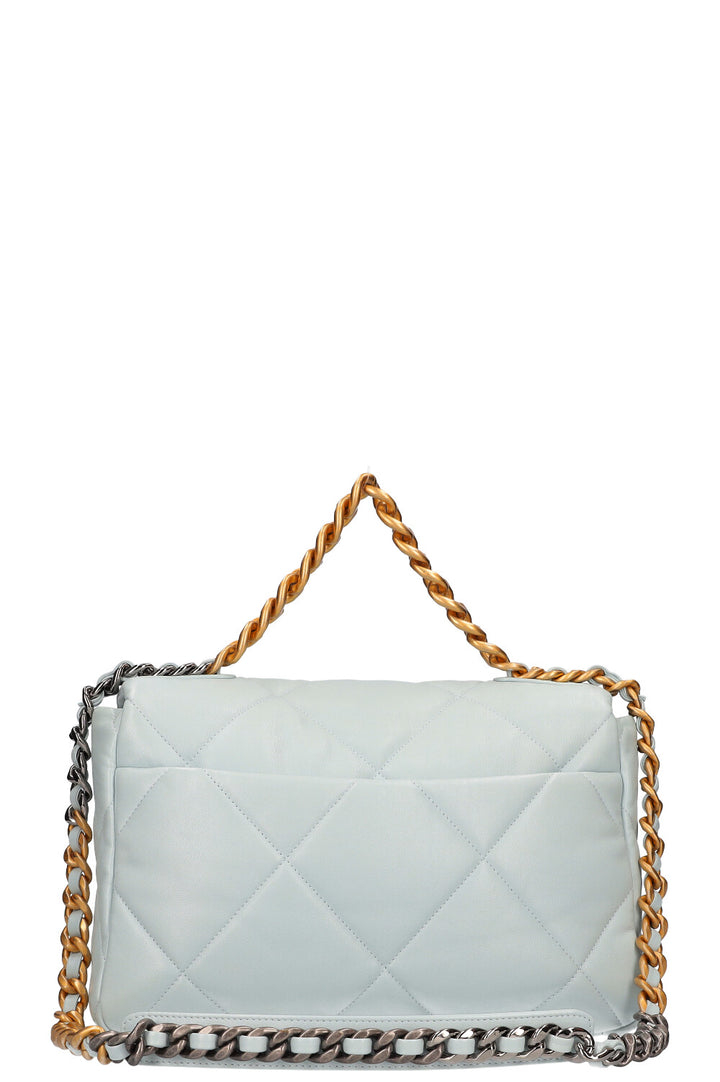 CHANEL 19 Large Bag Pastel Blue