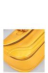 GUCCI 1947 New Convertible Bamboo Top Handle Bag Medium Yellow