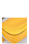 GUCCI 1947 New Convertible Bamboo Top Handle Bag Medium Yellow