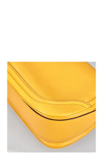 GUCCI 1947 New Convertible Bamboo Top Handle Bag Medium Yellow