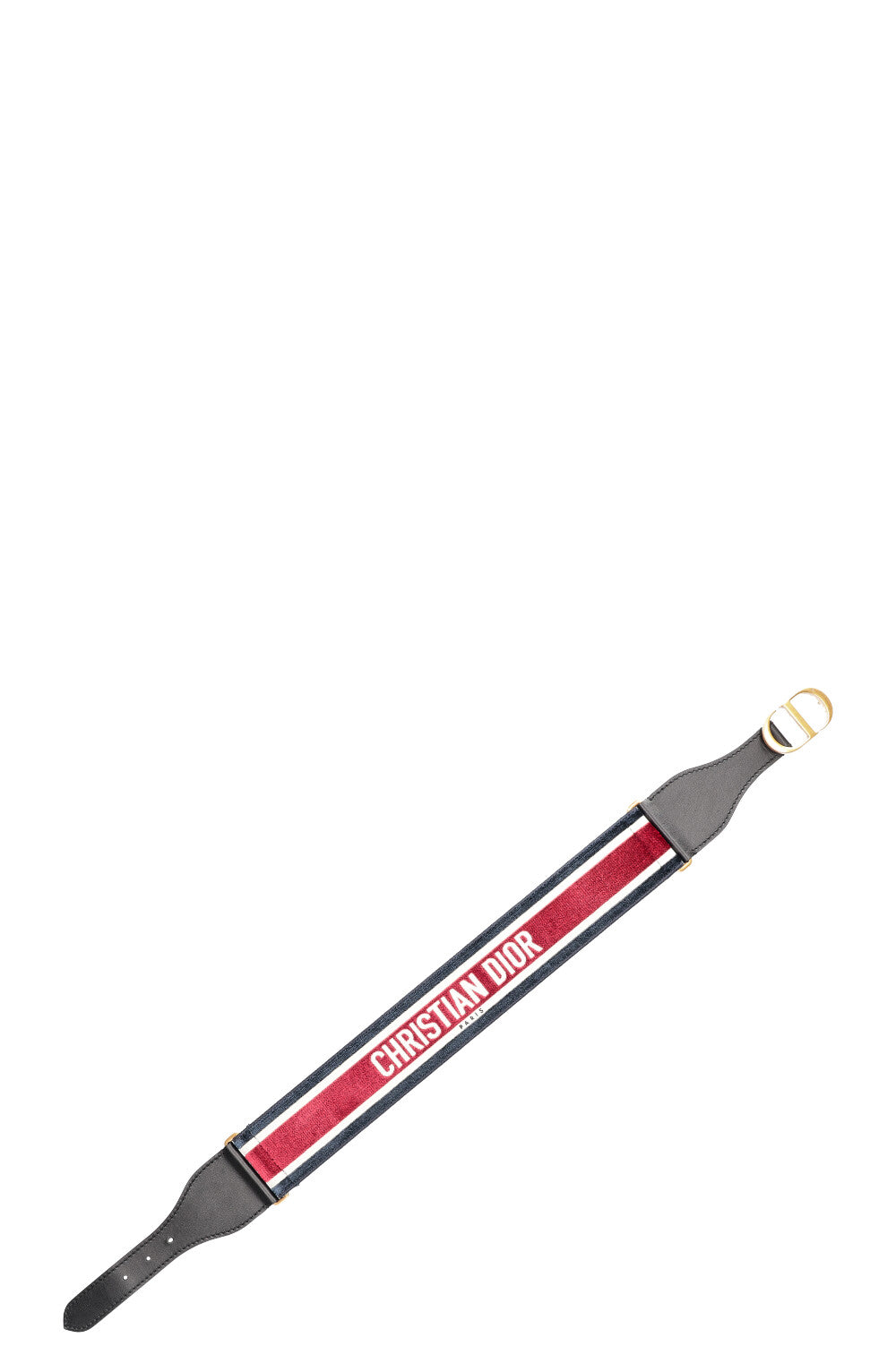 christian dior red belt