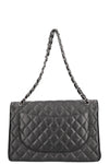 CHANEL Double Flap Bag Maxi Black