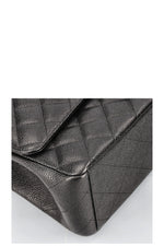 CHANEL Double Flap Bag Maxi Black