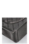 CHANEL Double Flap Bag Maxi Black