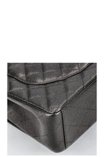 CHANEL Double Flap Bag Maxi Black