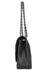 CHANEL Double Flap Bag Maxi Black