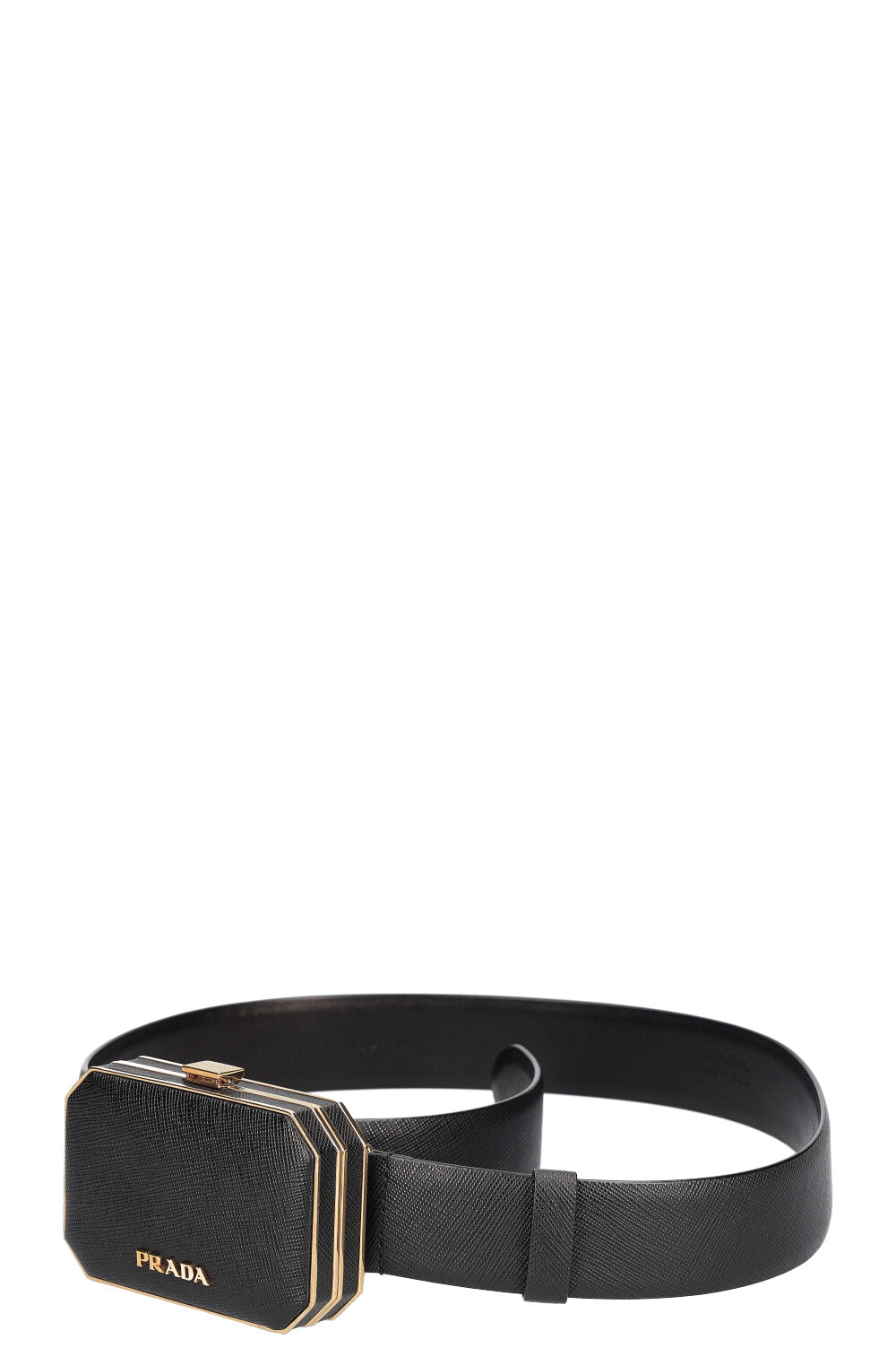 PRADA Minaudière Belt Black