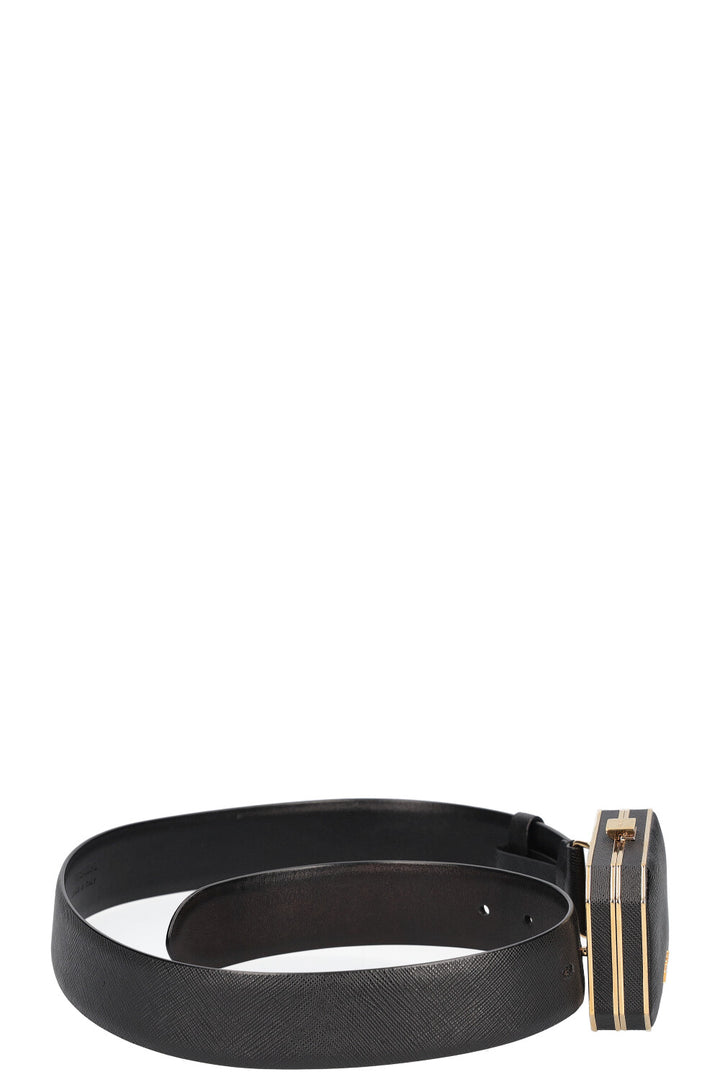 PRADA Minaudière Belt Black