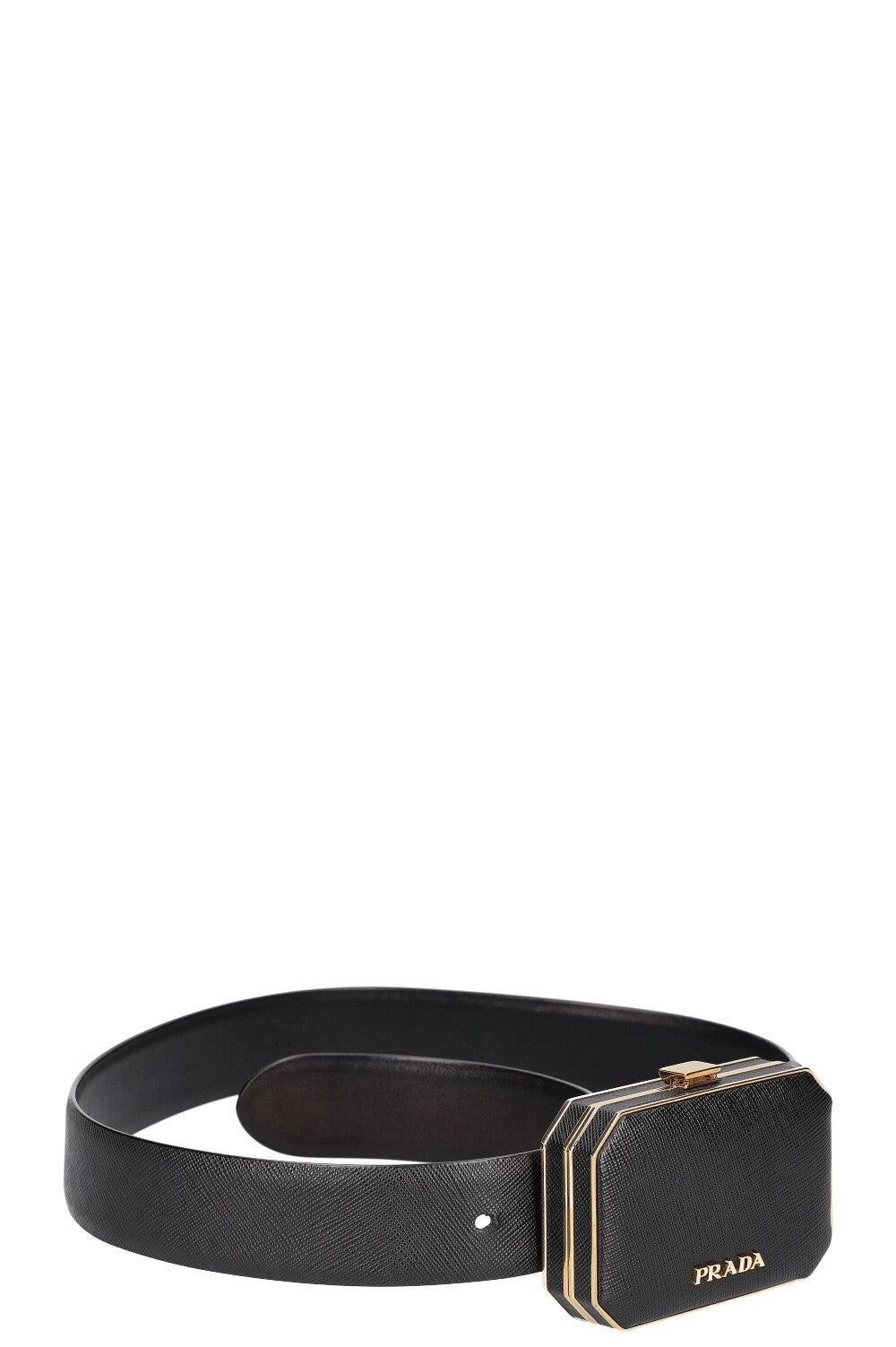 PRADA Minaudière Belt Black