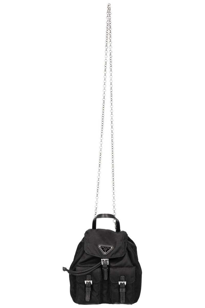 PRADA Mini Nylon Backpack Black