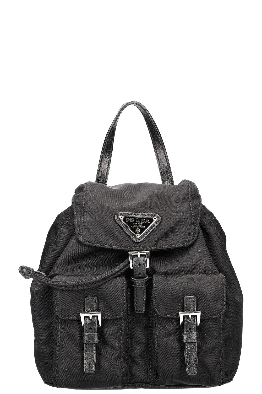 PRADA Mini Nylon Backpack Black