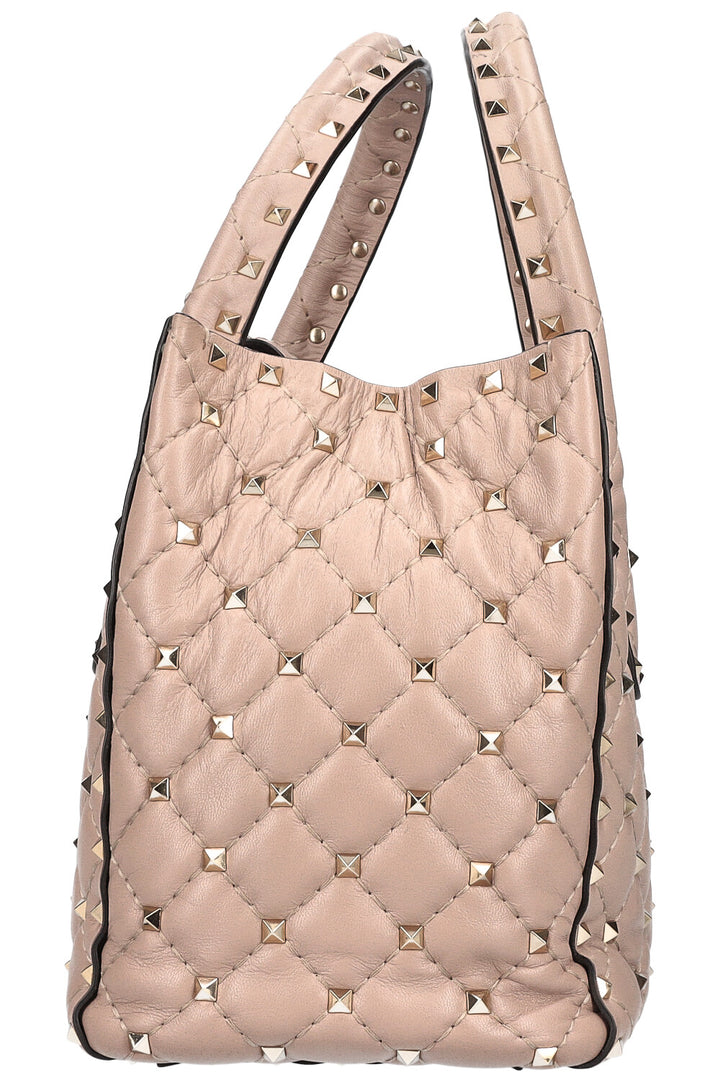 VALENTINO Rockstud Spike Tote Powder