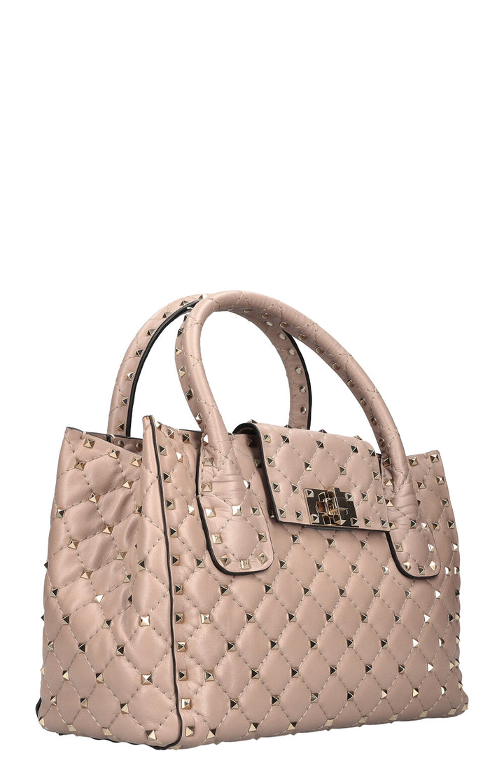 VALENTINO Rockstud Spike Tote Powder