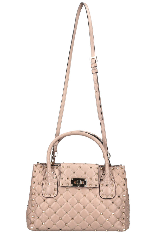 VALENTINO Rockstud Spike Tote Powder