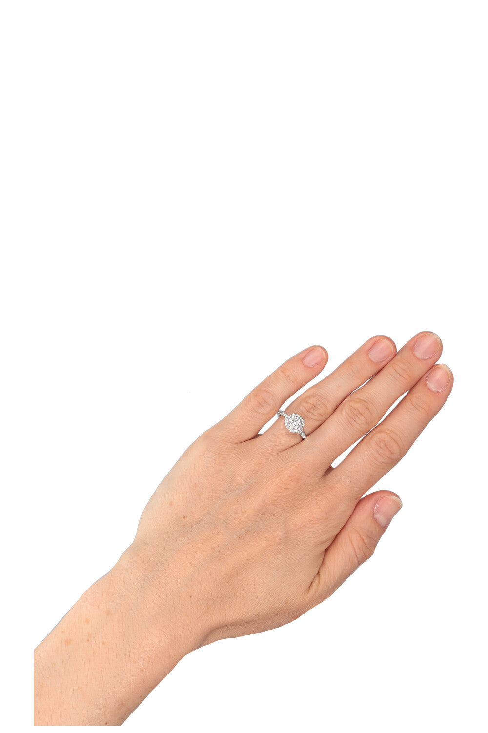 TIFFANY&CO. Soleste Cushion Diamond Ring