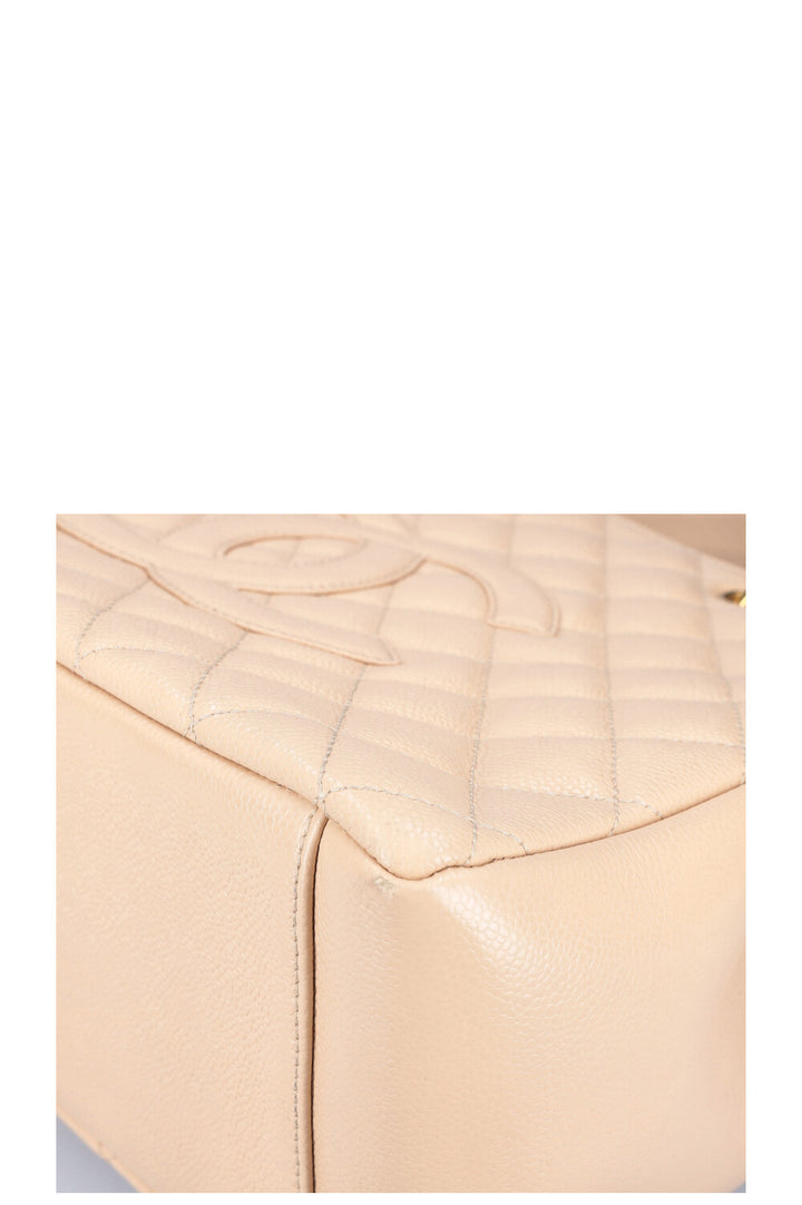 CHANEL GST Caviar Beige