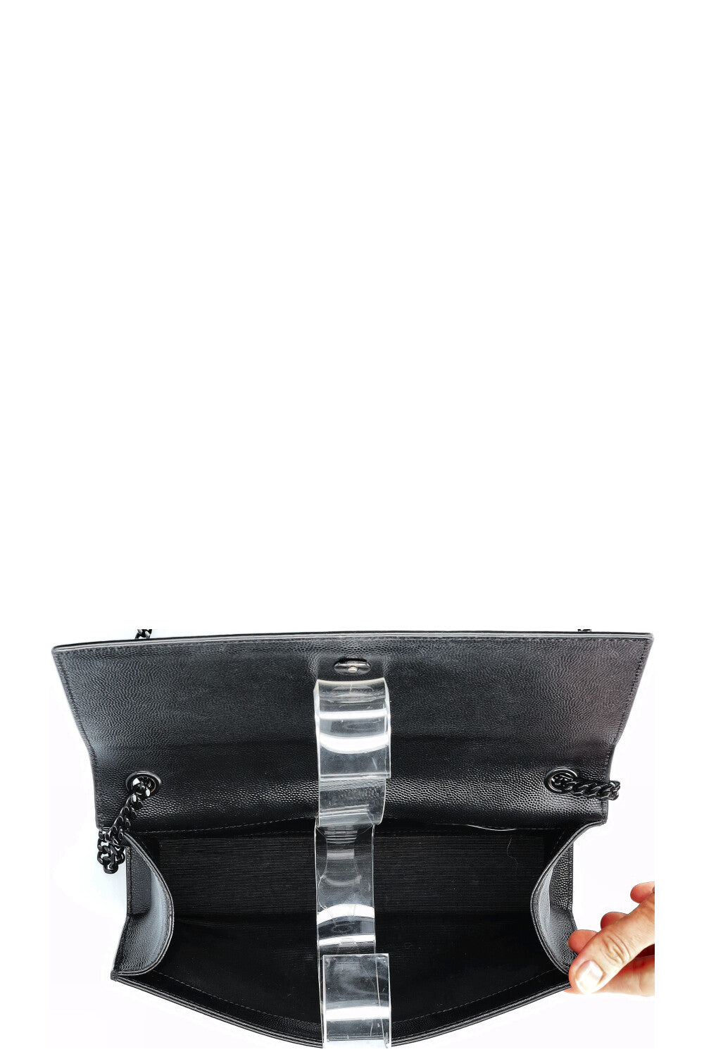 SAINT LAURENT Medium Kate Bag All Black