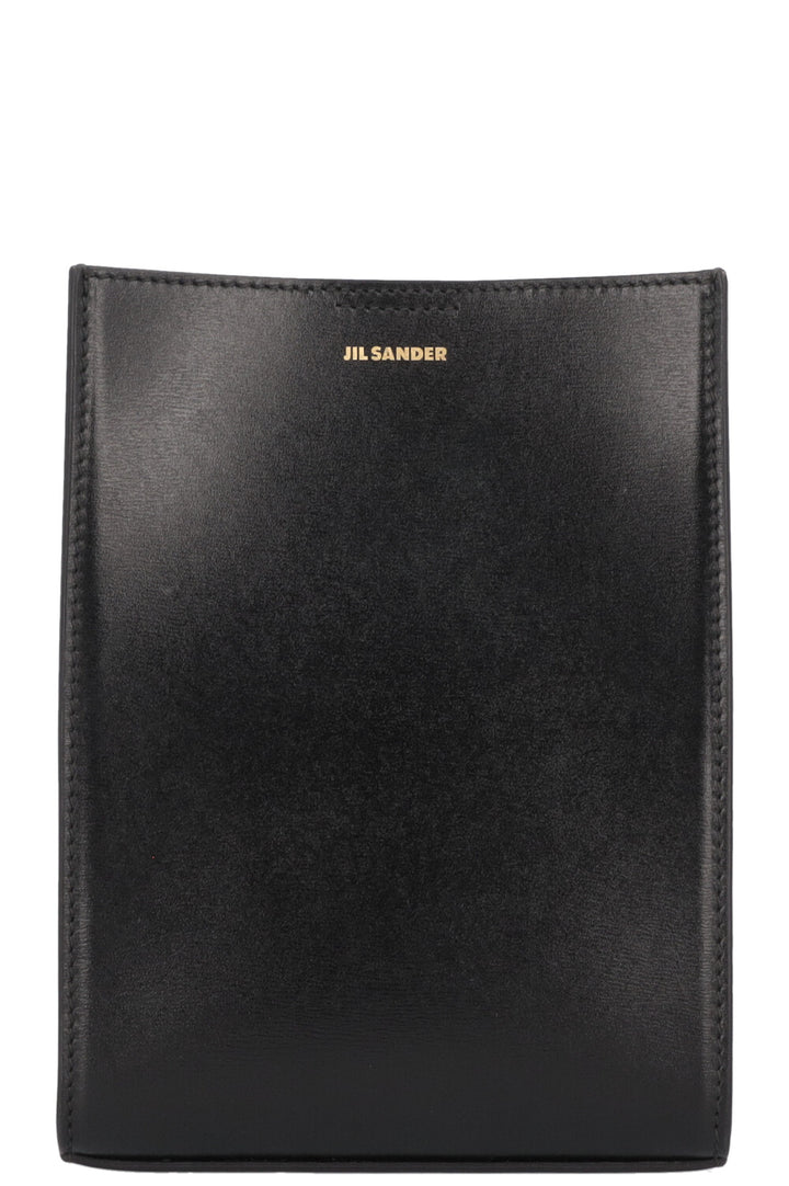 JIL SANDER Tangle Ring Crossbody Bag Black