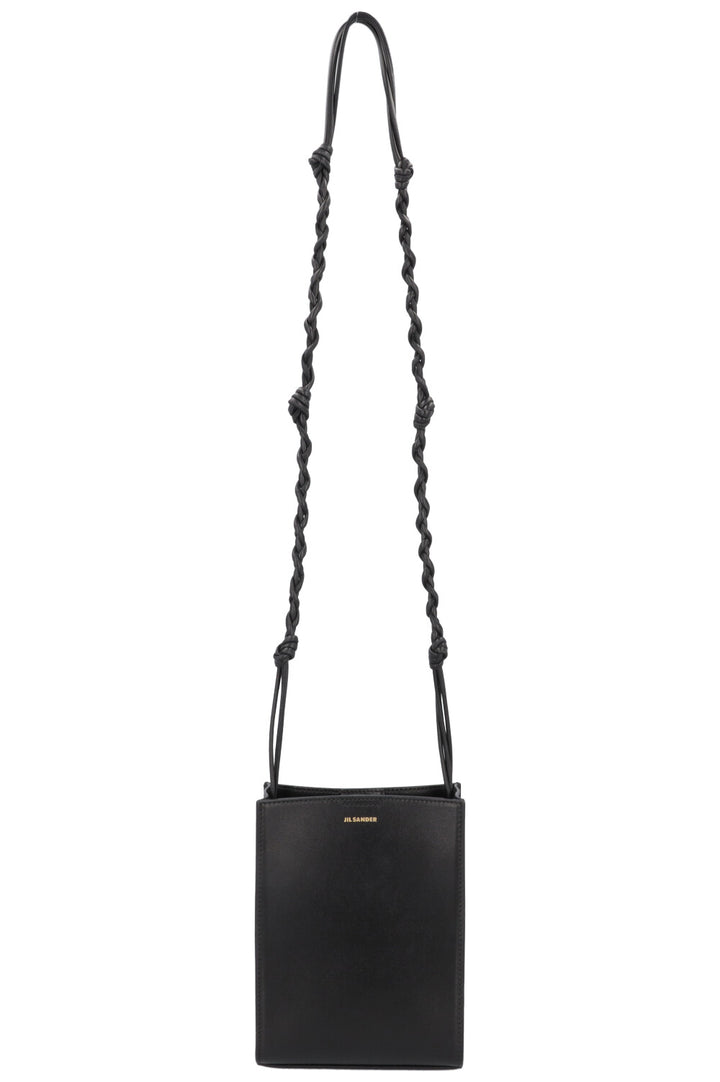 JIL SANDER Tangle Ring Crossbody Bag Black