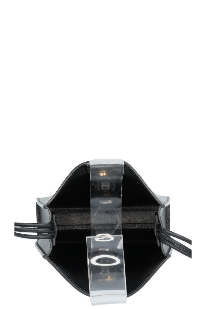JIL SANDER Tangle Ring Crossbody Bag Black