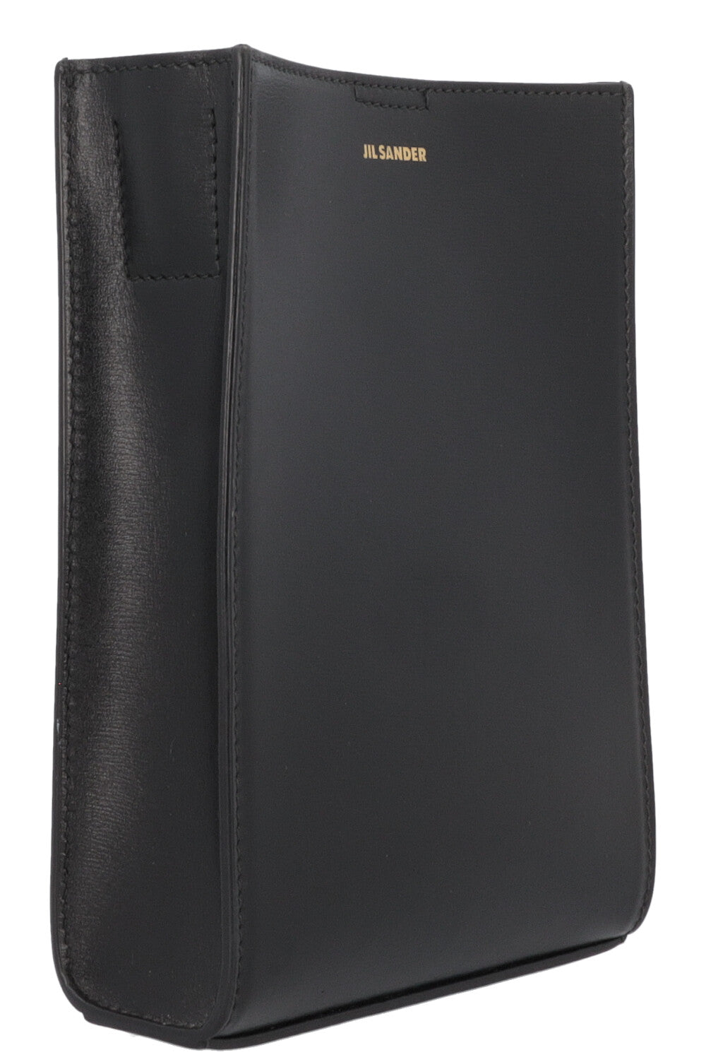 JIL SANDER Tangle Ring Crossbody Bag Black
