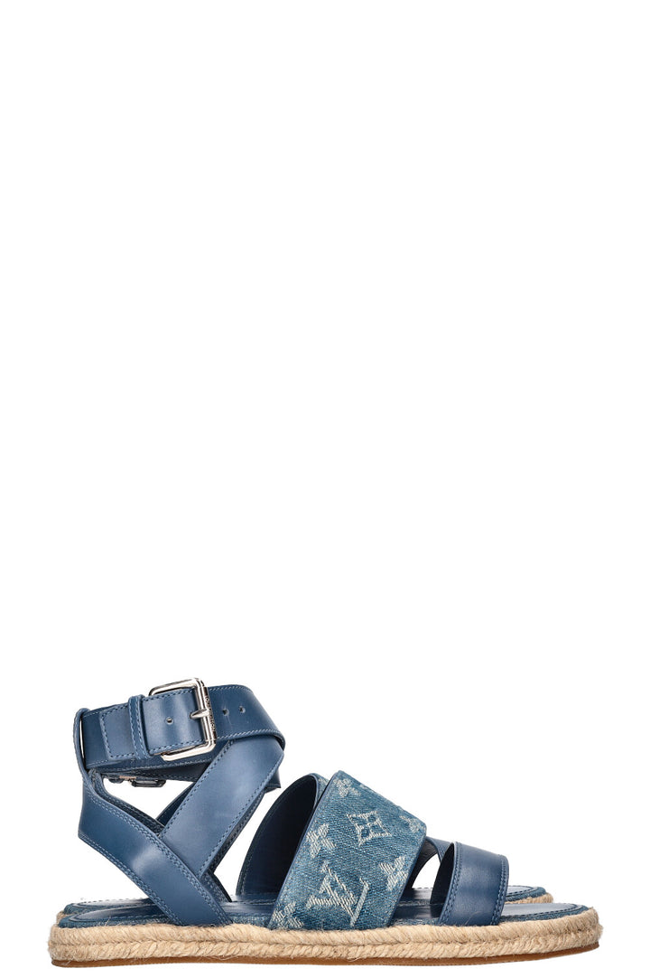 LOUIS VUITTON Sandals MNG Denim Blue