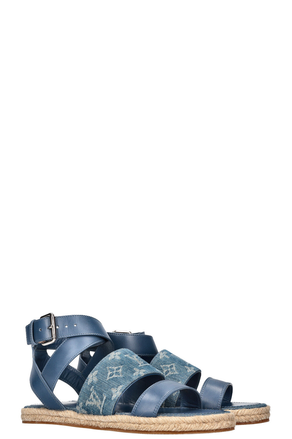 LOUIS VUITTON Sandals MNG Denim Blue 