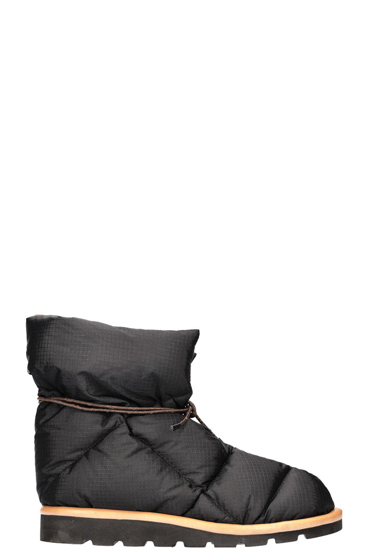 LOUIS VUITTON Pillow Comfort Ankle Boots Black & MNG