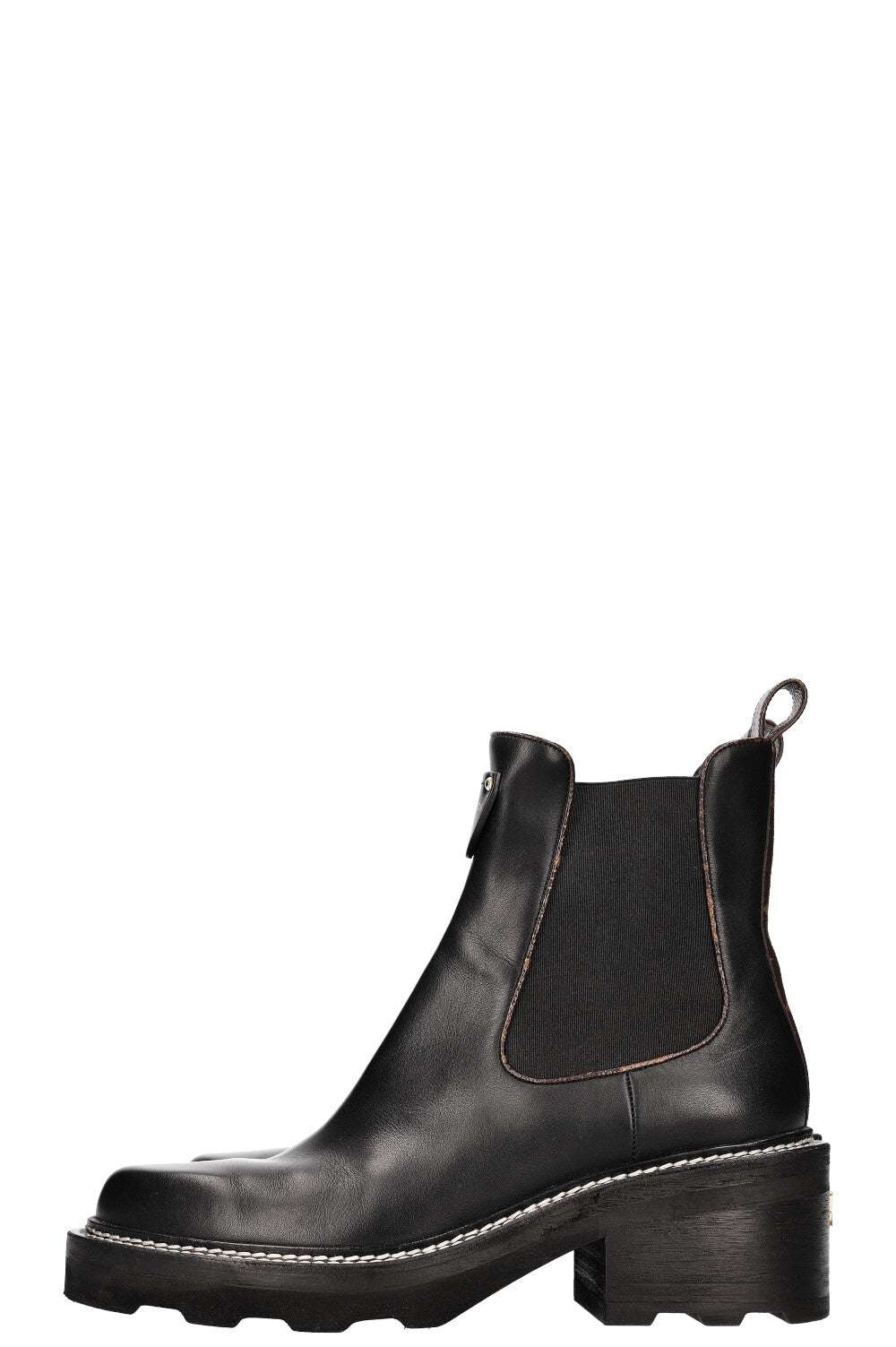 LOUIS VUITTON Beaubourg Ankle Boots Black