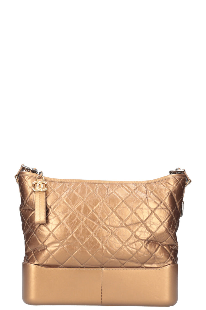 CHANEL Gabrielle Bag Medium Bronze