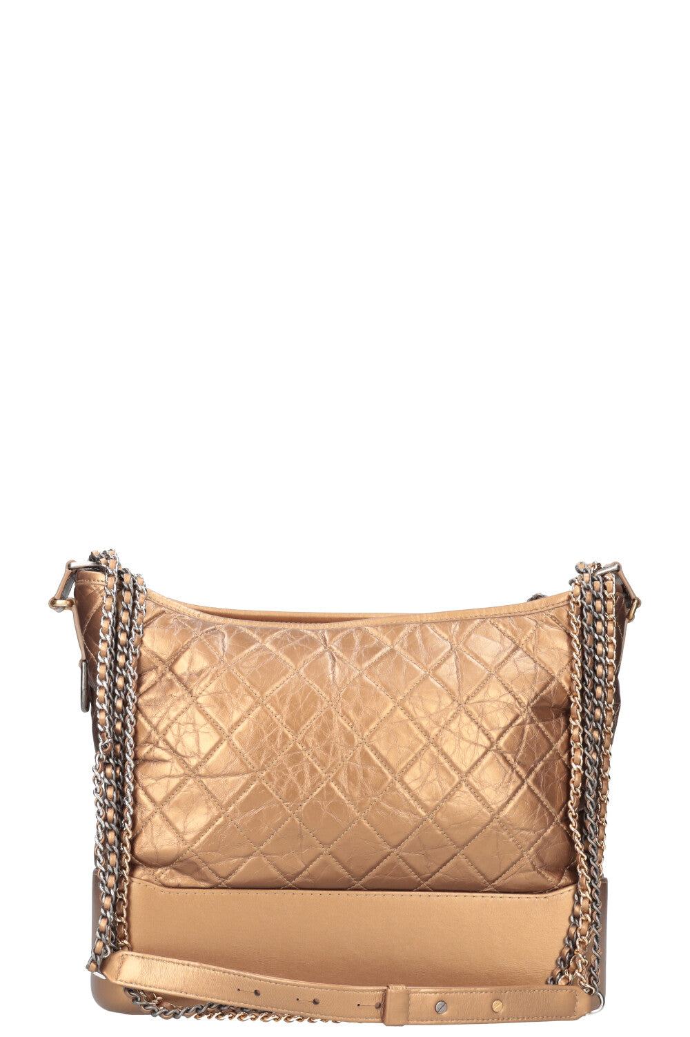 CHANEL Gabrielle Bag Medium Bronze