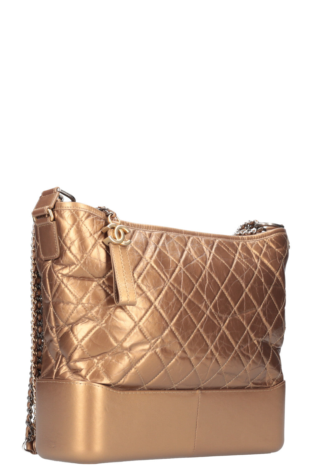 CHANEL Gabrielle Bag Medium Bronze