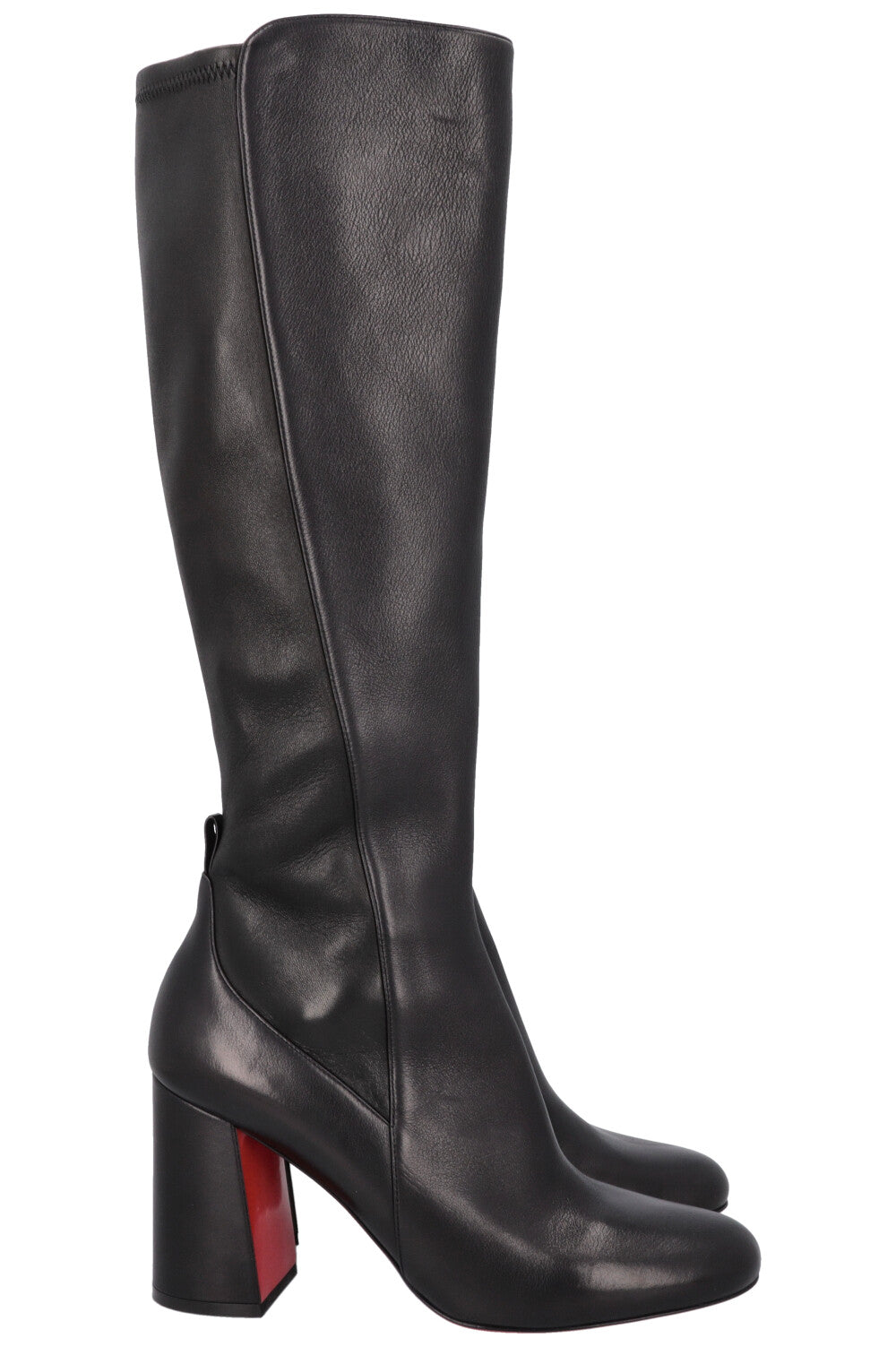 CHRISTIAN LOUBOUTIN Jane Botta 85 Knee High Boots Black – REAWAKE