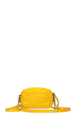 GUCCI Marmont Mini Camera Bag Yellow
