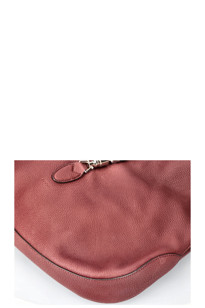 GUCCI Jackie 1961 Bag Soft Bordeaux