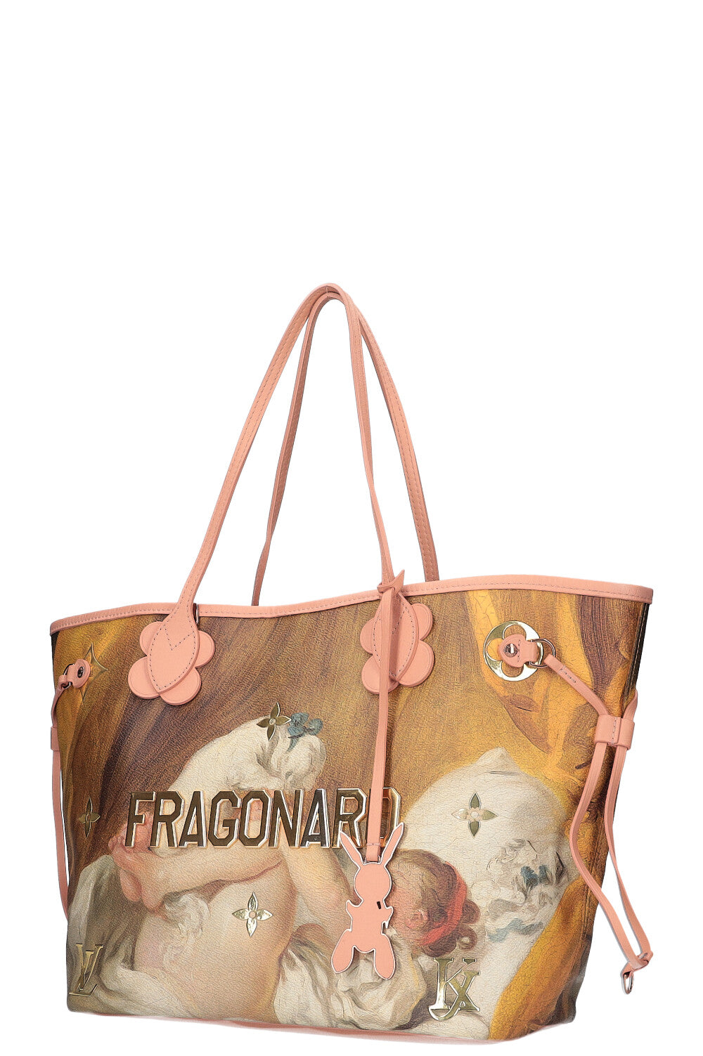 LOUIS VUITTON Neverfull MM Ltd Jeff Koons Fragonard