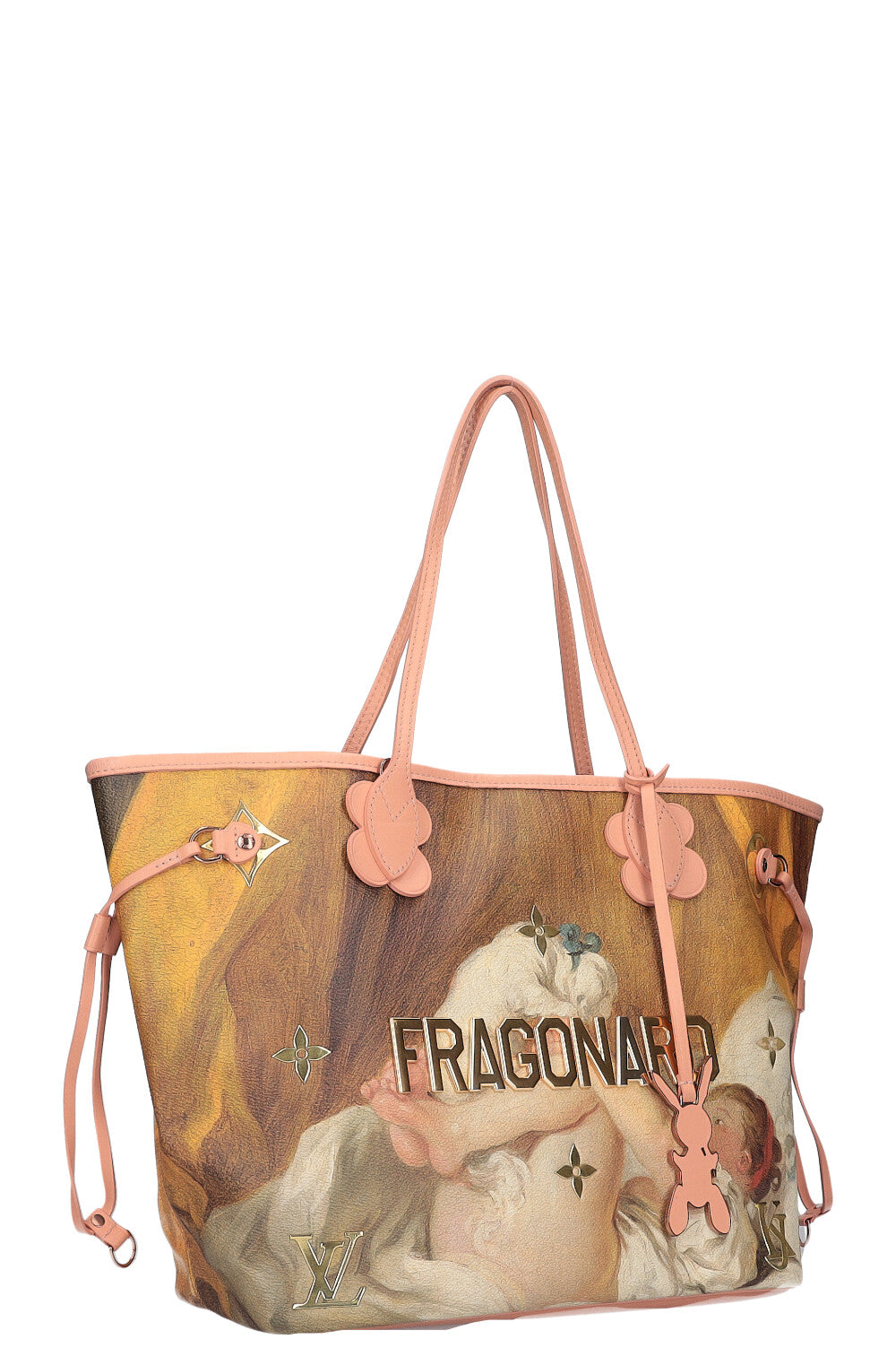 LOUIS VUITTON Neverfull MM Ltd Jeff Koons Fragonard