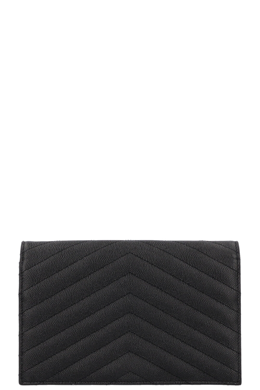 SAINT LAURENT Cassandre WOC Bag Leather Black