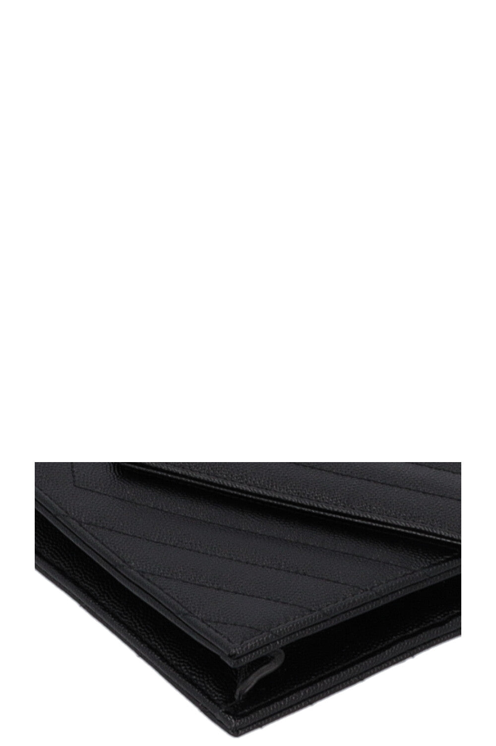 SAINT LAURENT Cassandre WOC Bag Leather Black