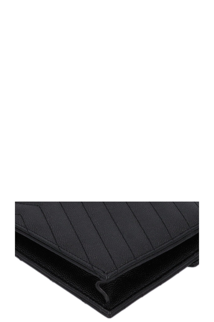 SAINT LAURENT Cassandre WOC Bag Leather Black
